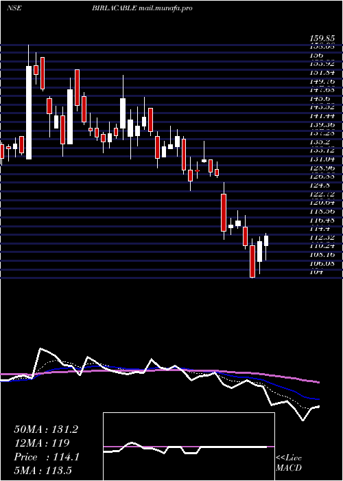  Daily chart BirlaCable