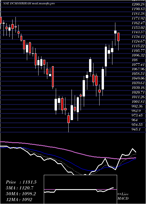  Daily chart DcmShriram