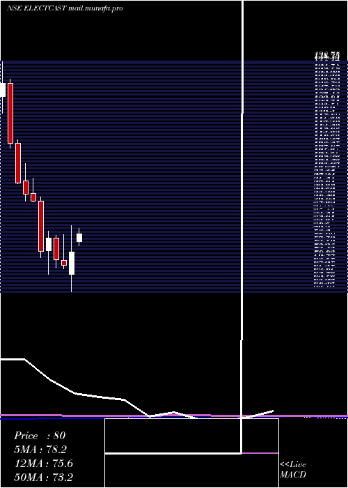  monthly chart ElectrosteelCastings