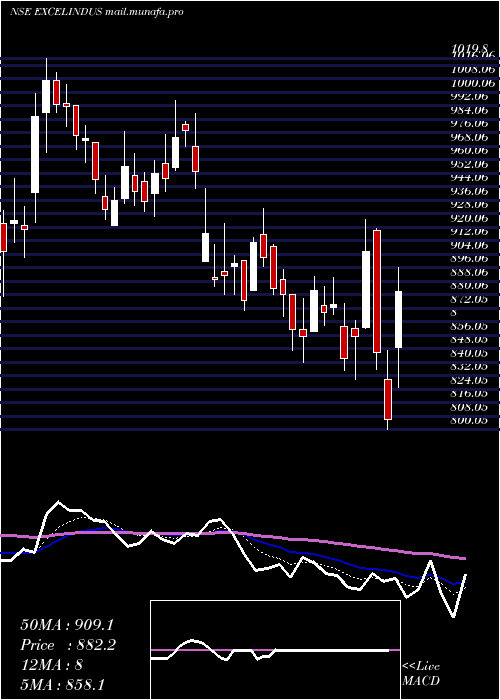  Daily chart ExcelIndustries