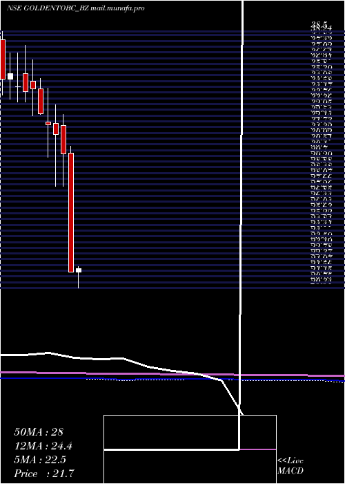  monthly chart GoldenTobacco