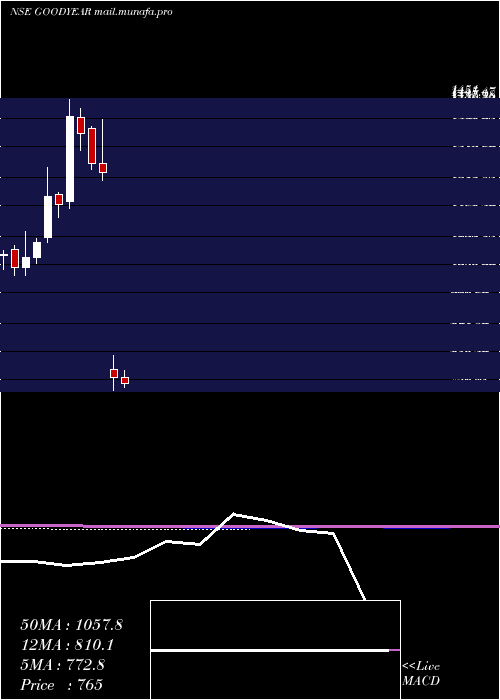  monthly chart GoodyearIndia