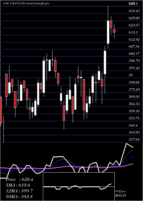  Daily chart GranulesIndia
