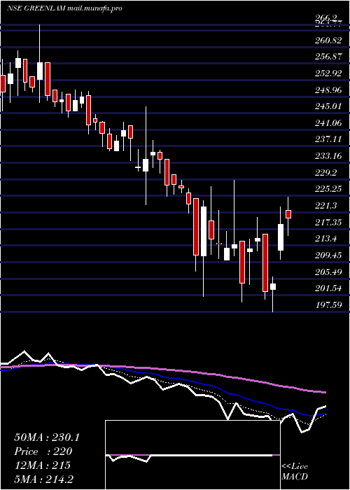  Daily chart GreenlamIndustries
