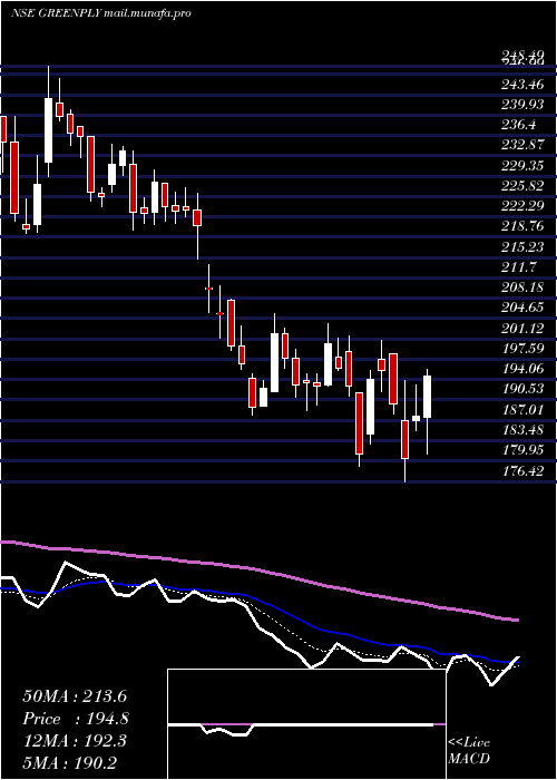  Daily chart GreenplyIndustries