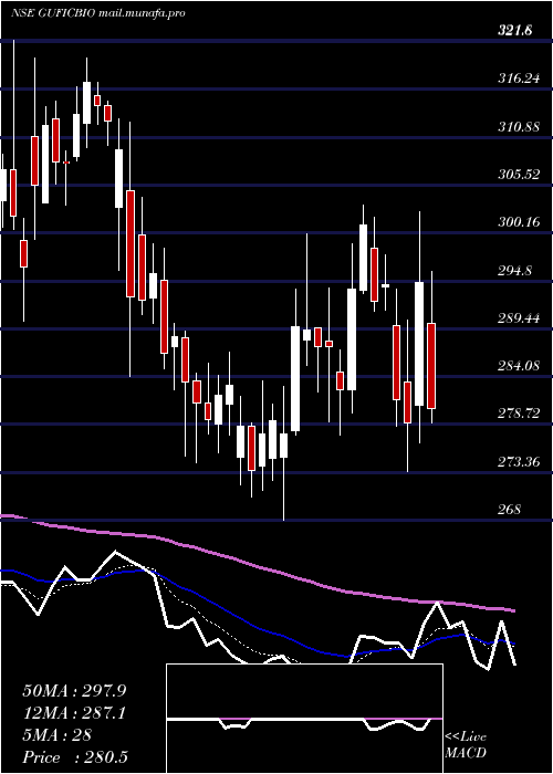  Daily chart GuficBiosciences
