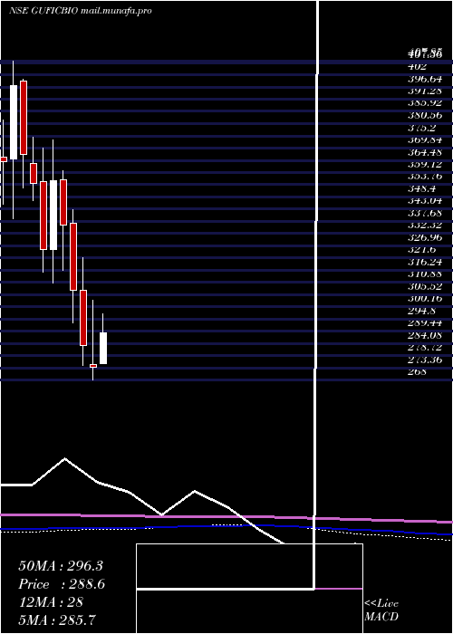  monthly chart GuficBiosciences