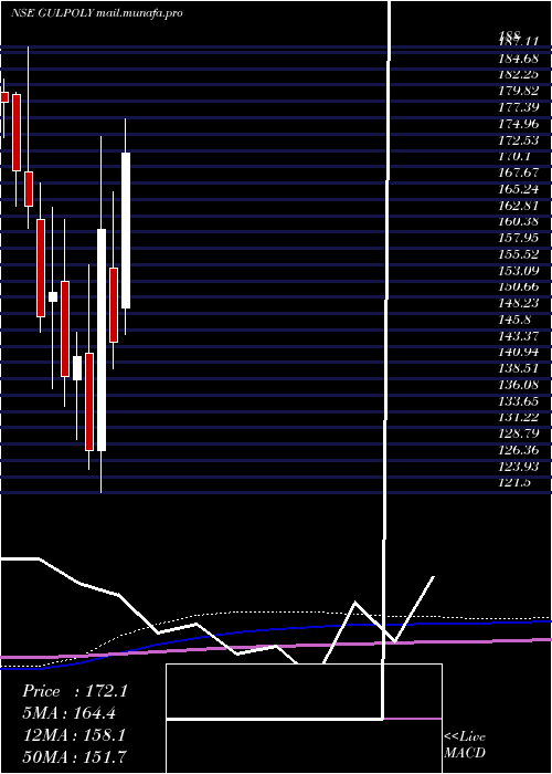  monthly chart GulshanPolyols