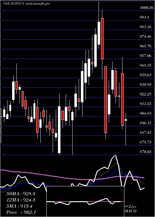  Daily chart HatsunAgro