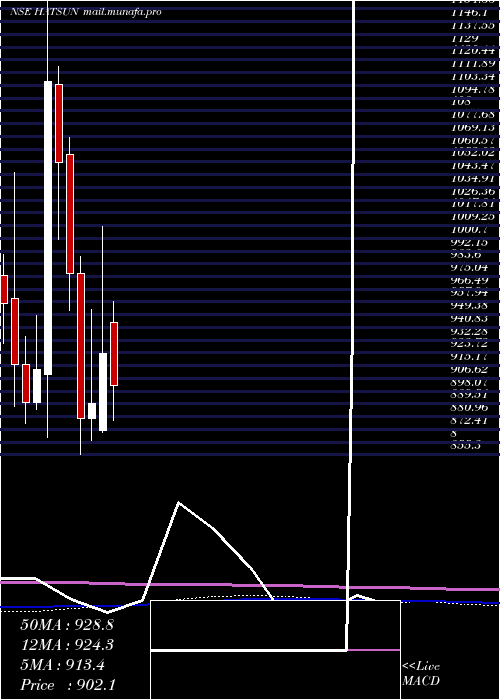  monthly chart HatsunAgro