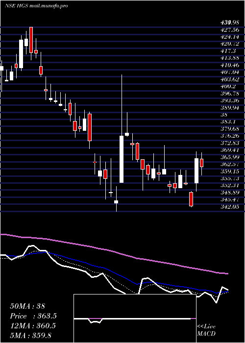  Daily chart HindujaGlobal