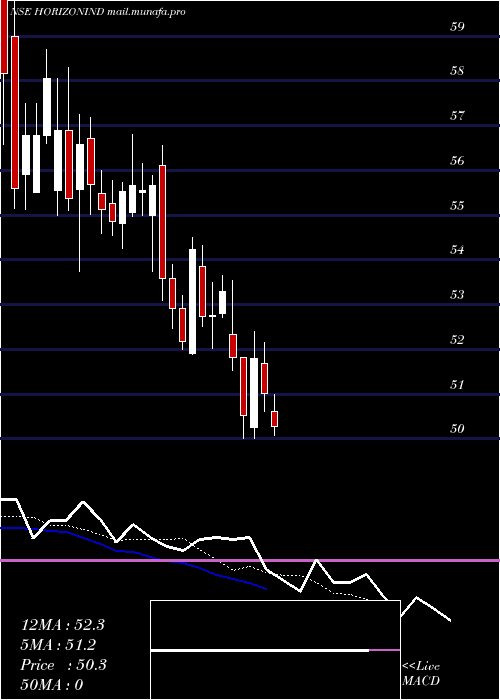  Daily chart HorizonIndustrial
