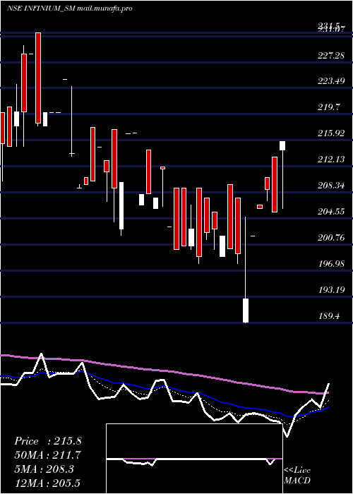  Daily chart InfiniumPharmachem