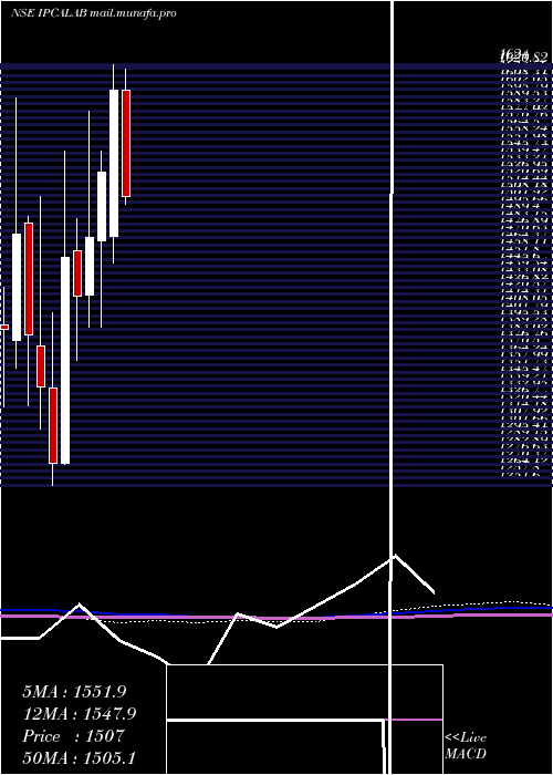  monthly chart IpcaLaboratories