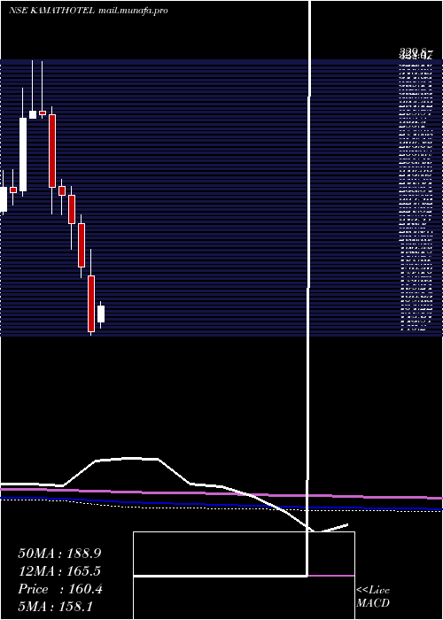  monthly chart KamatHotels