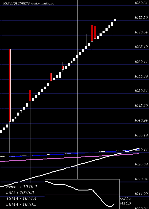  weekly chart BfamLiquidbetf