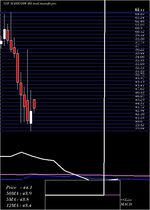  monthly chart MaheshwariLogistics