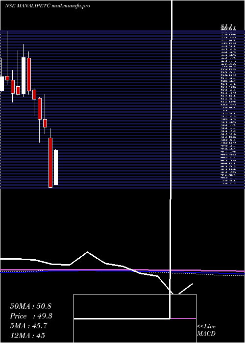  monthly chart ManaliPetrochemicals
