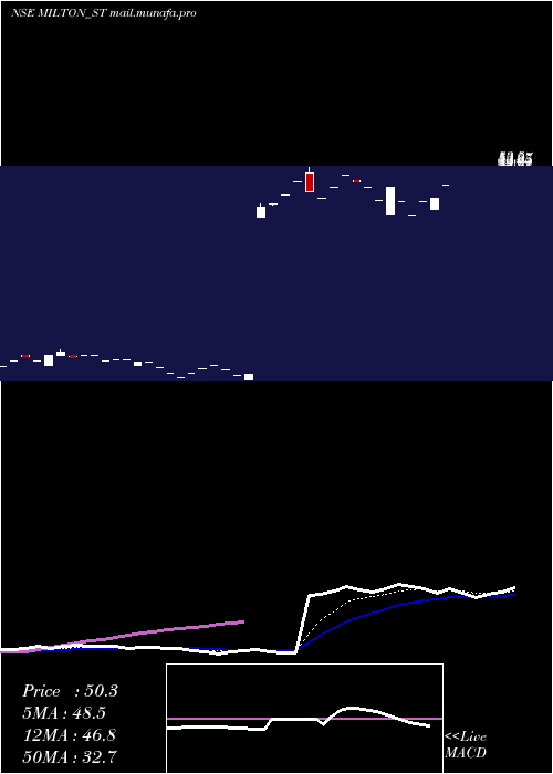  Daily chart MiltonIndustries