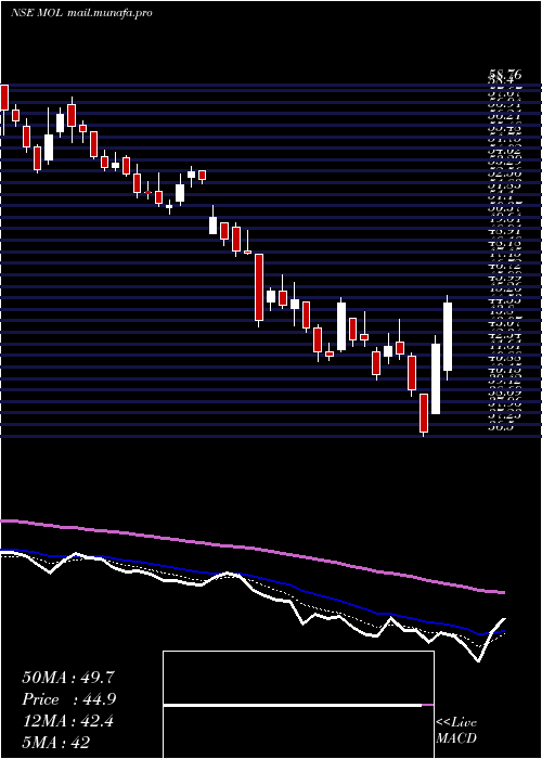  Daily chart MeghmaniOrganics