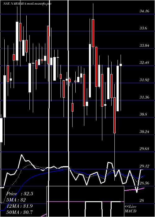  Daily chart NarmadaAgrobase