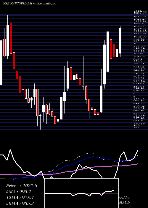  weekly chart NatcoPharma