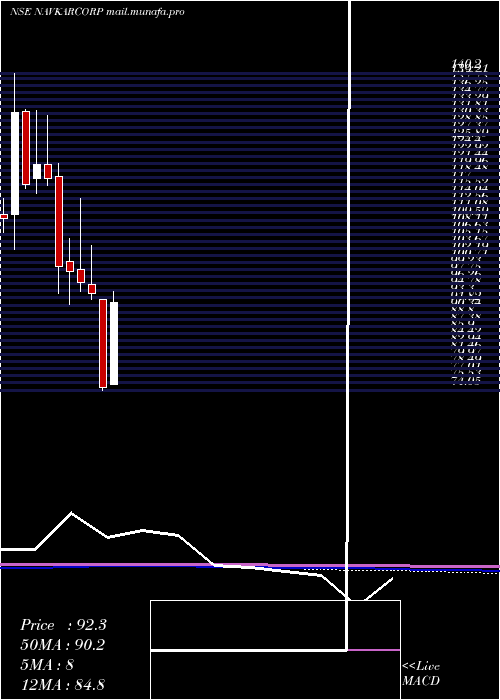  monthly chart NavkarCorporation