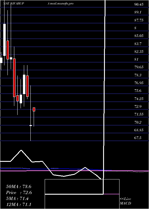  monthly chart NivaBupa