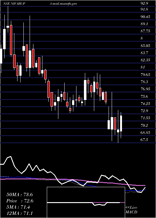  weekly chart NivaBupa