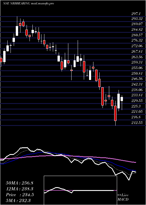  Daily chart NrbBearing
