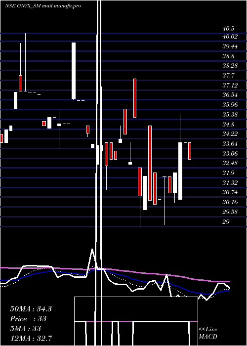  Daily chart OnyxBiotec