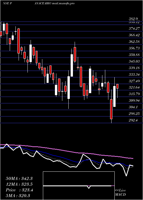  Daily chart PanaceaBiotec