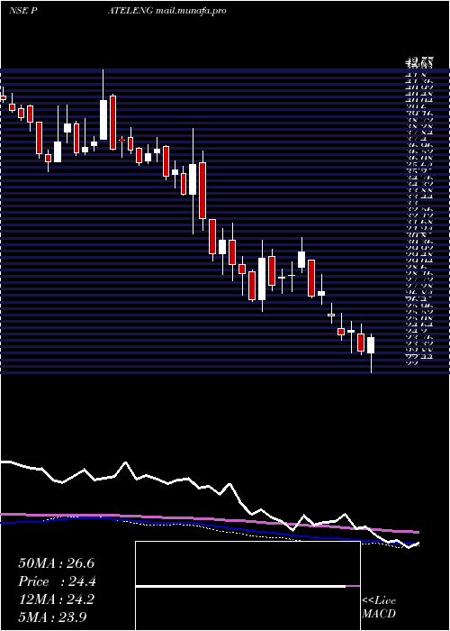  weekly chart PatelEngineering