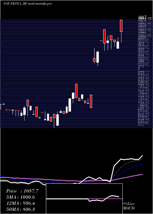  Daily chart PK
