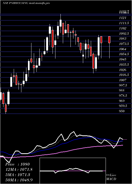  Daily chart PnbHousing