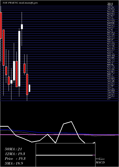  monthly chart PrajayEngineers