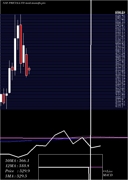  monthly chart Pricol