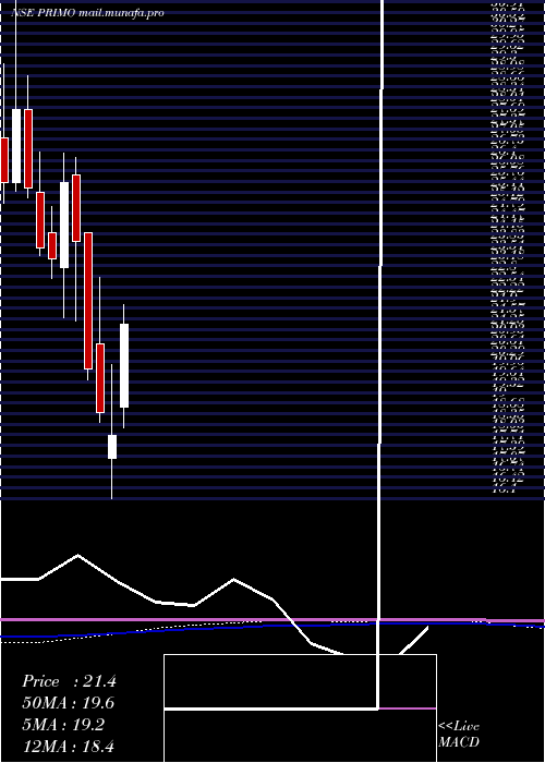  monthly chart PrimoChemicals