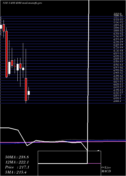  monthly chart SahyadriIndustries