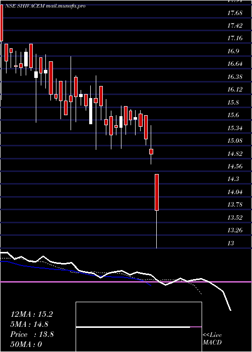  Daily chart ShivaCement