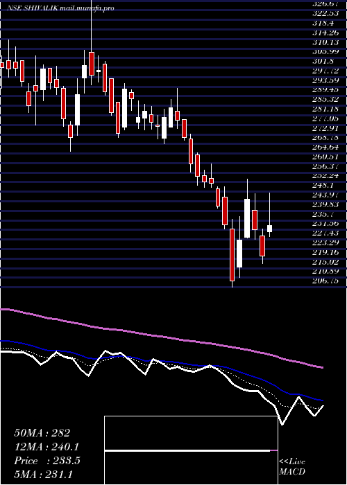  Daily chart ShivalikRasayan