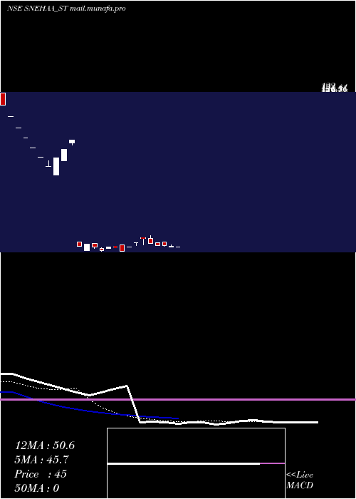  Daily chart SnehaaOrganics