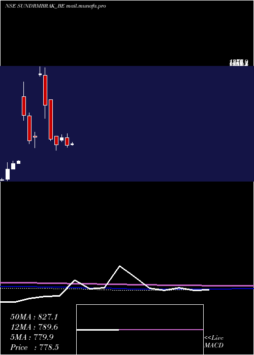 monthly chart SundarambrakeLinings