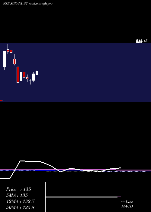  monthly chart SuraniSteel