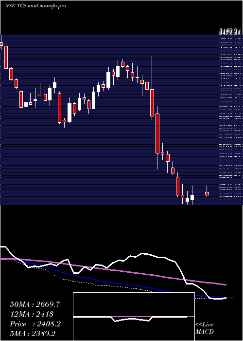  weekly chart TataConsultancy