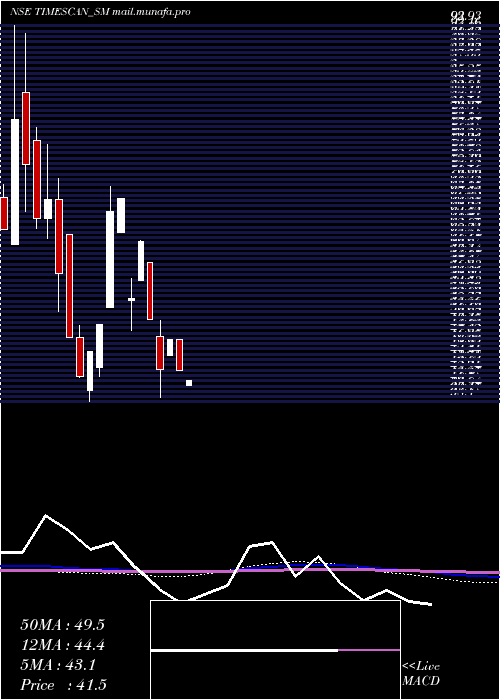 monthly chart TimescanLogistics