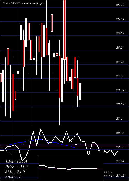  Daily chart TranscorpInternational