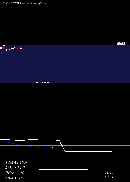  Daily chart TridhyaTech