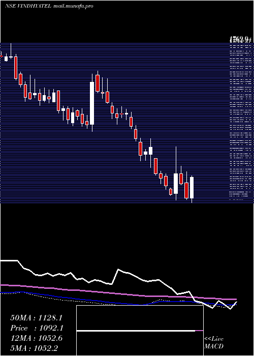  weekly chart VindhyaTelelinks