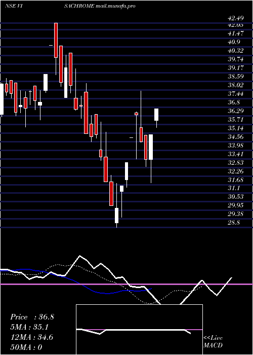  Daily chart VisaChrome